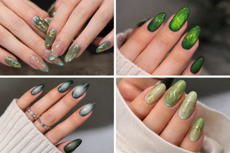 35 Stunning Green Nail Ideas to Try for a Refreshing Look