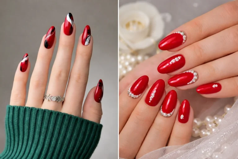 22 Creative Ways to Rock Red Nails with Style
