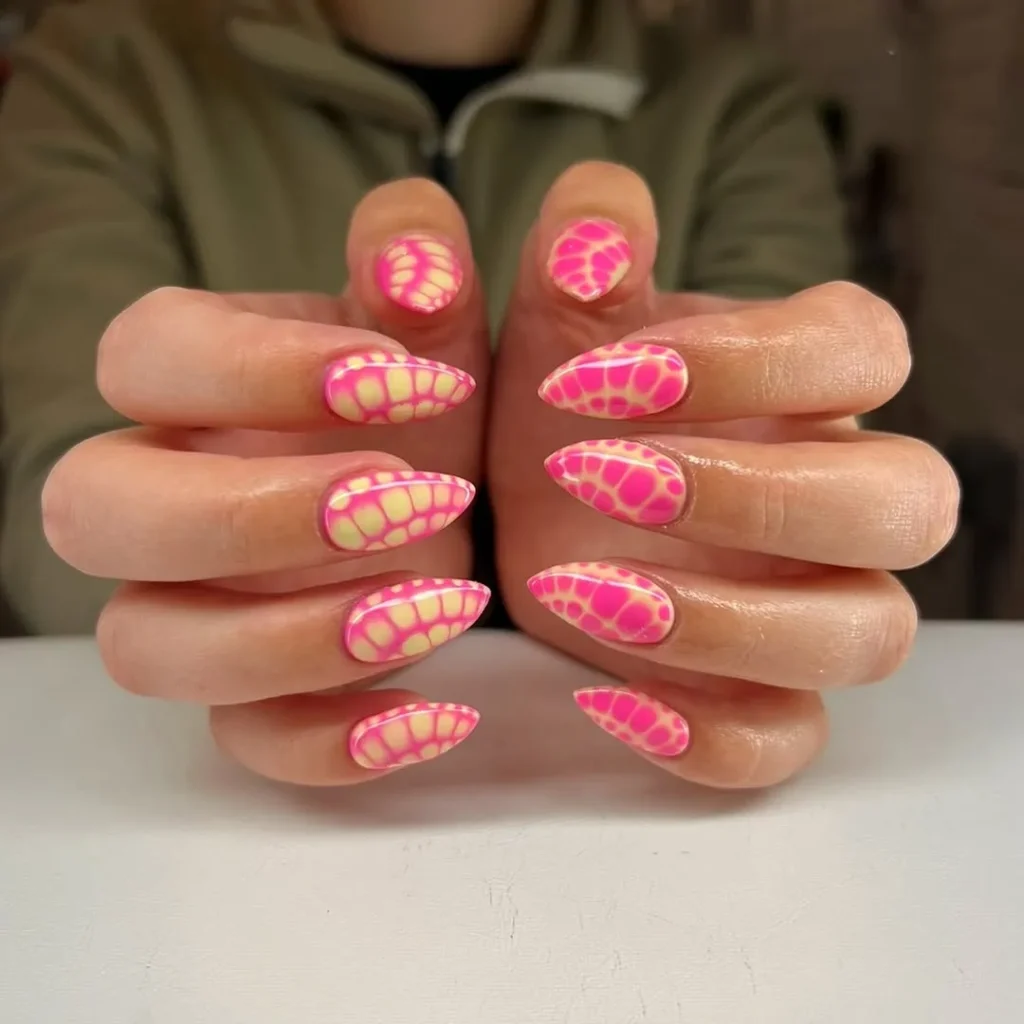 Blooming-Gel-Nail-Art-in-Pink-and-Yellow.webp