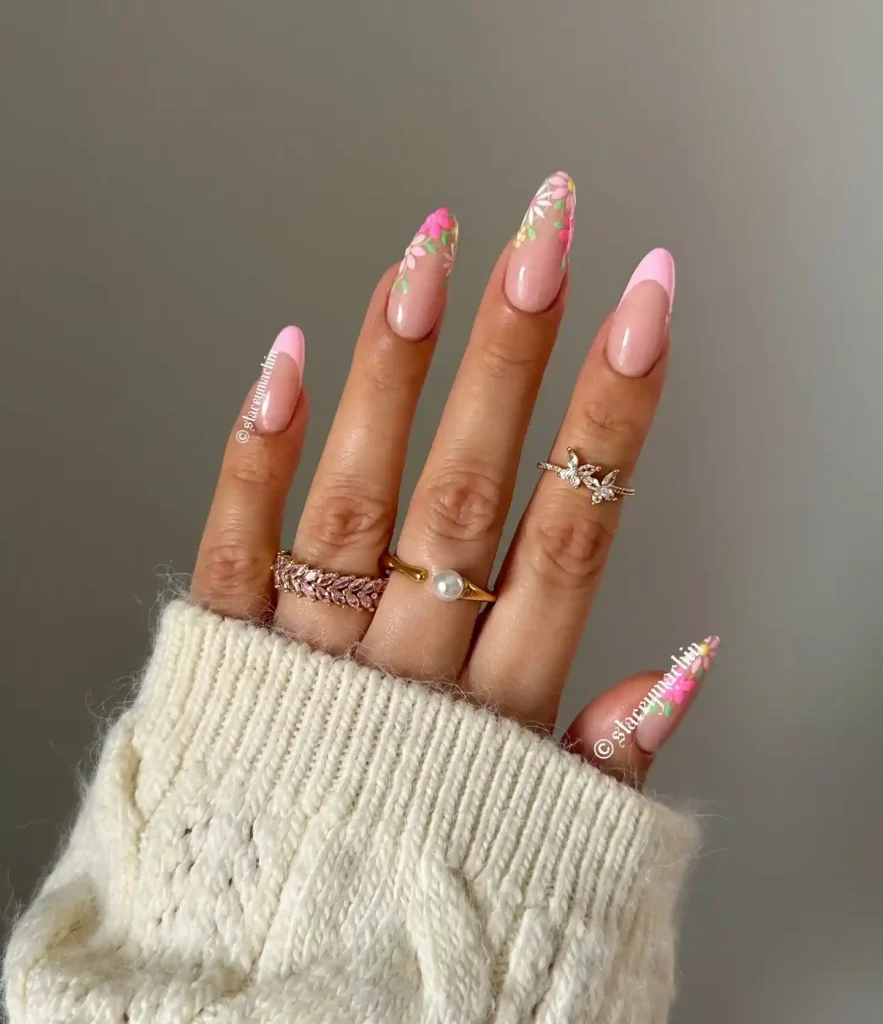 Flower-Pink-French-Tip-Nails.webp
