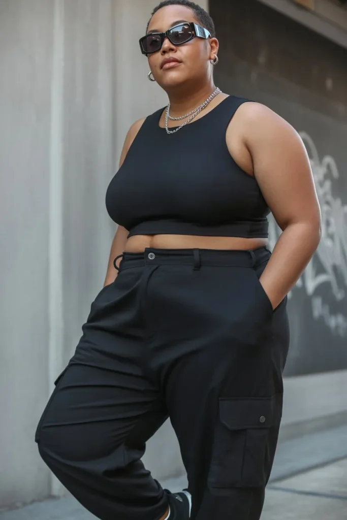 All-Black Streetwear Outfit