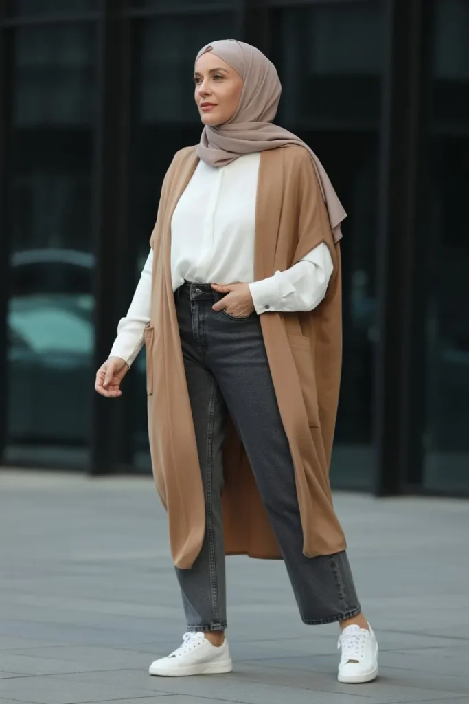 Casual Chic with Sneakers