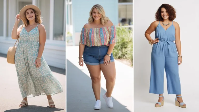 Casual Summer Outfit Ideas for Plus Size Women