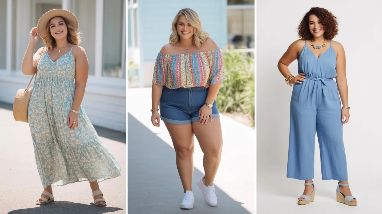 Casual Summer Outfit Ideas for Plus Size Women