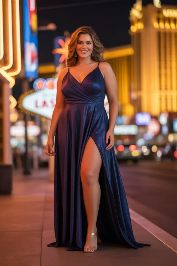 High Slit Maxi Dress