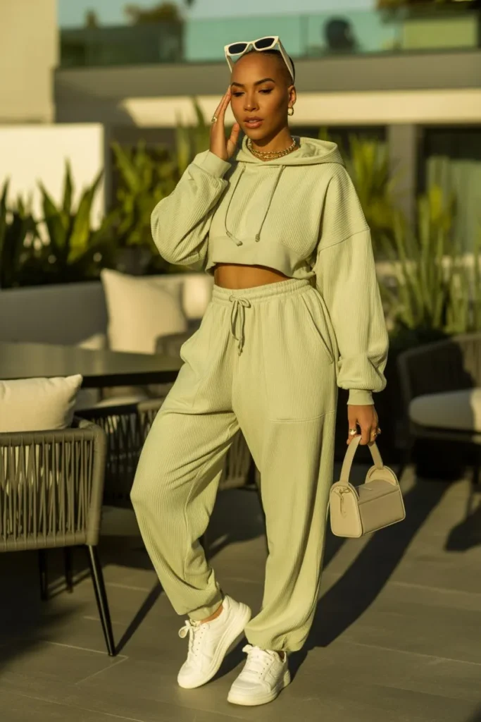 Matching Lounge Set with Elevated Styling