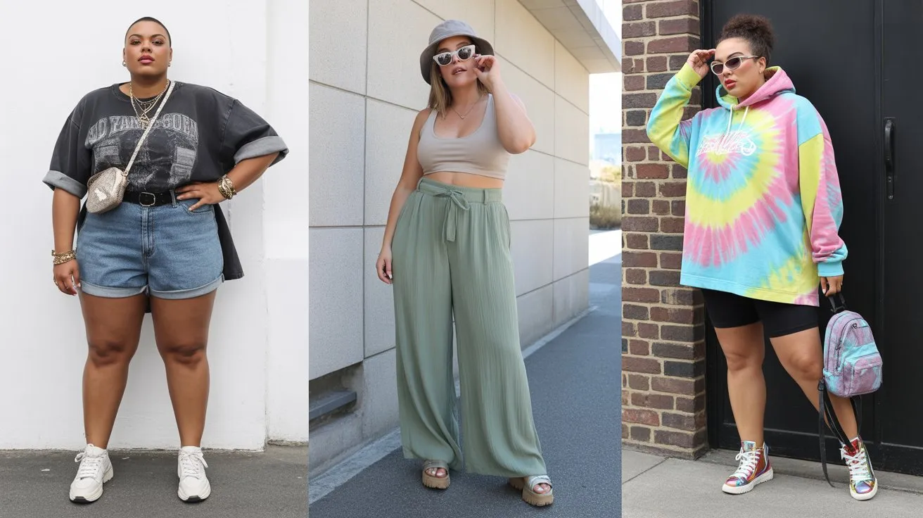 Plus Size Streetwear Outfit Ideas for Summer