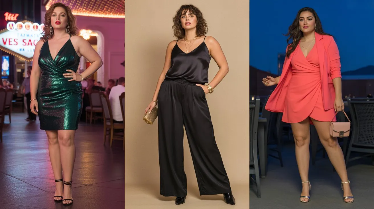 Plus Size Vegas Outfit Ideas for Summer Night Out