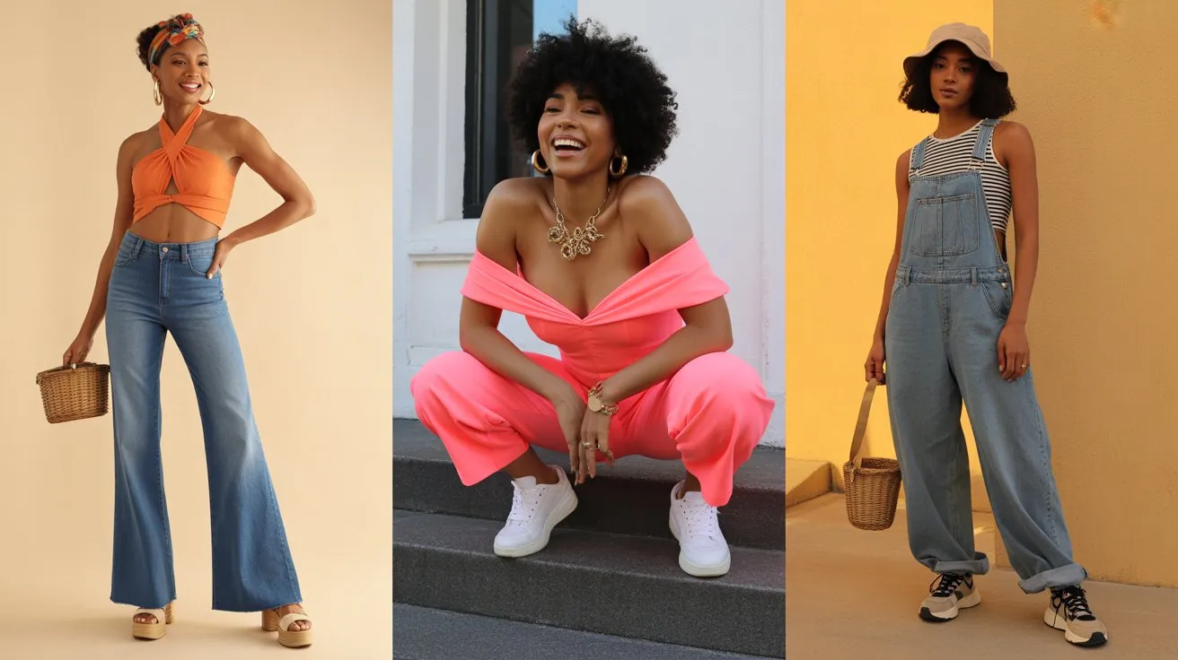 Retro Summer Outfit Ideas for Black Women