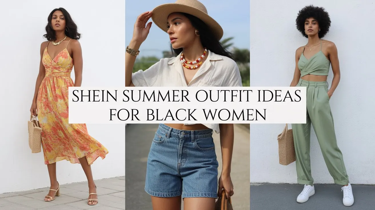 Shein Summer Outfit Ideas for Black Women