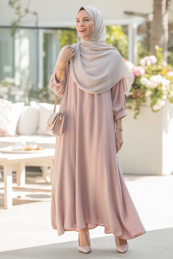 Soft Pastel Maxi Dress
