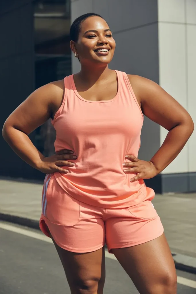 Tank Top with Jogger Shorts