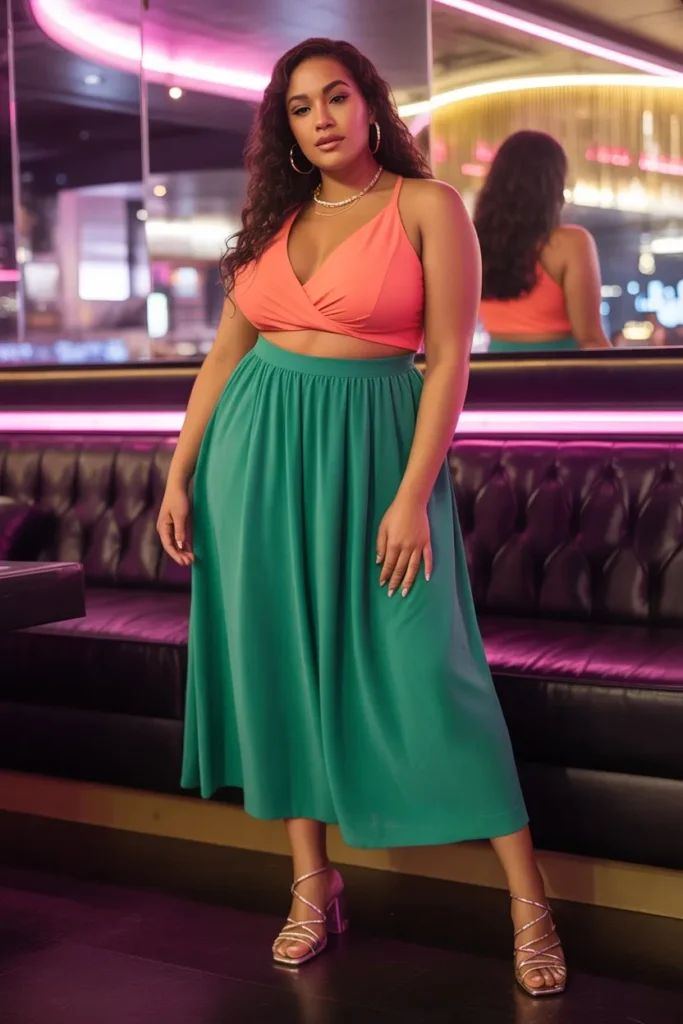 Two Piece Set with Heels