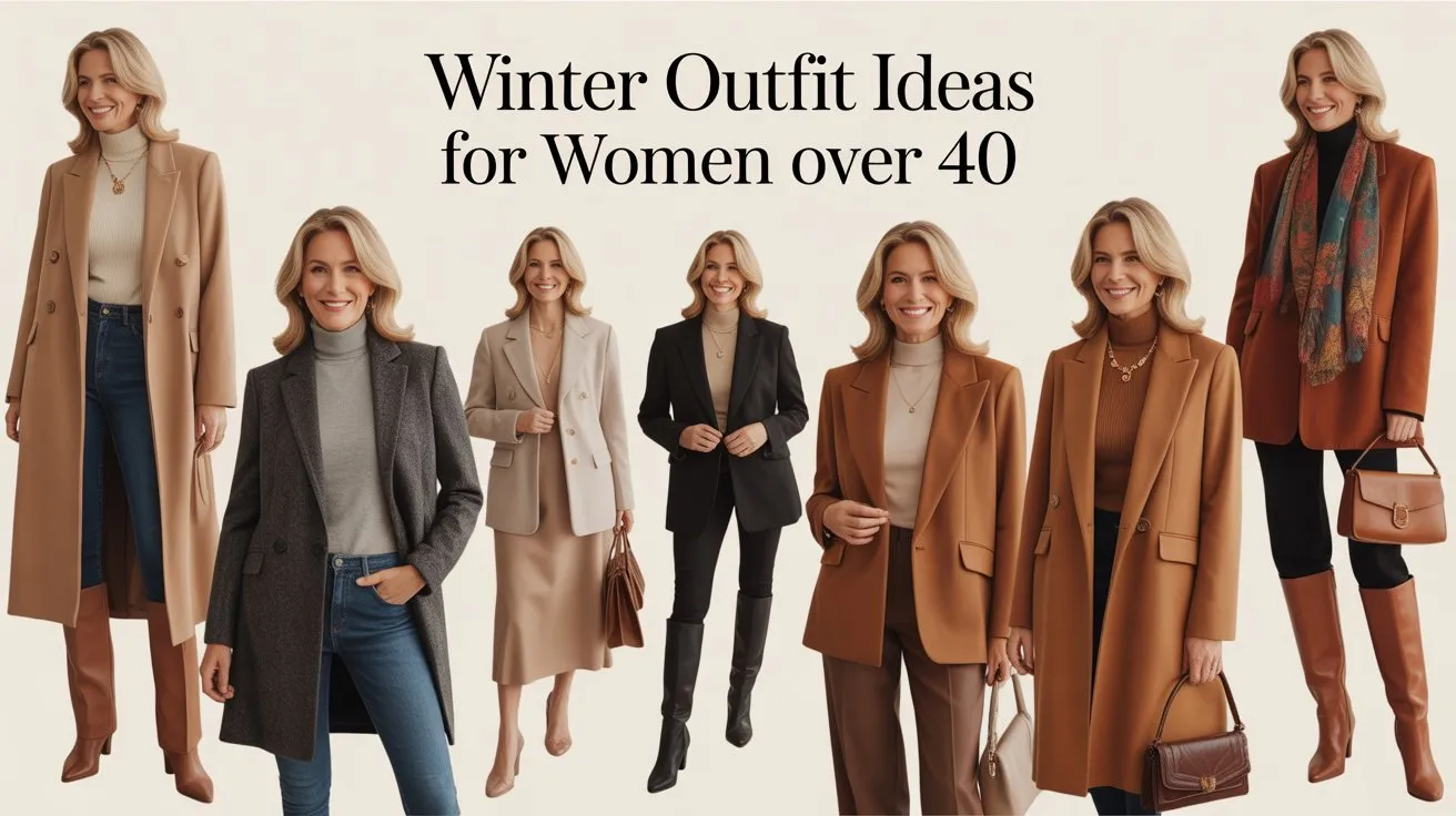 Winter Outfit Ideas for Women Over 40