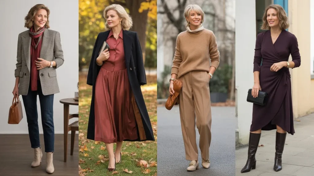 outfit ideas for women over 40 fall
