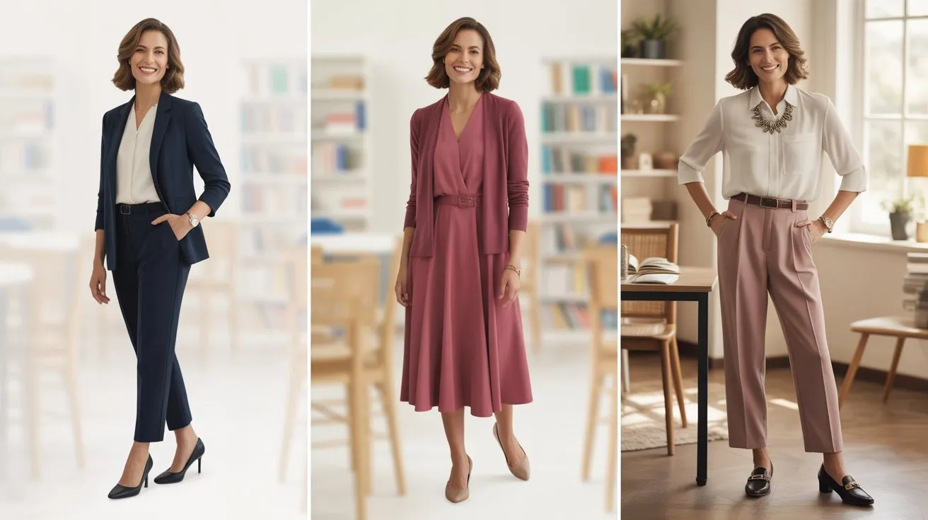 outfit ideas for women over 40 teacher